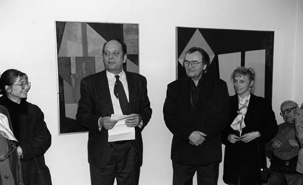 Opening of the exhibition Searching for Colour, 1993