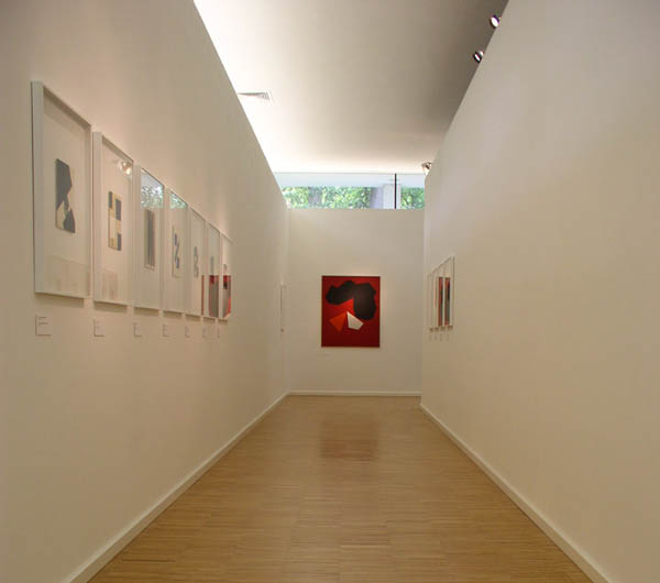 Výstava Geometrické studie (1961-62), 2011, White Gallery v Osíku